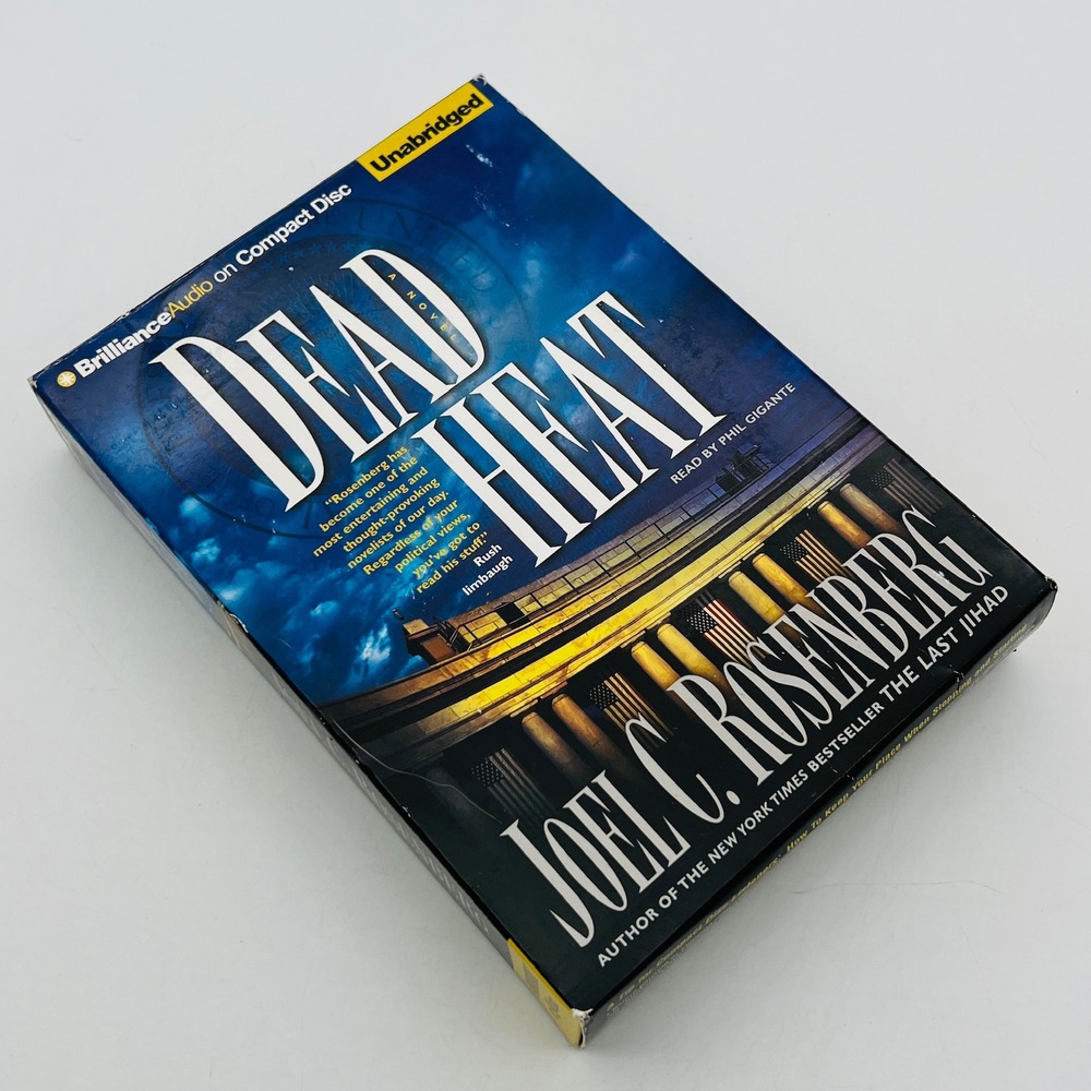 Dead Heat Joel C Rosenberg Audiobook Unabridged 9 CD Set Phil Gigante Suspense